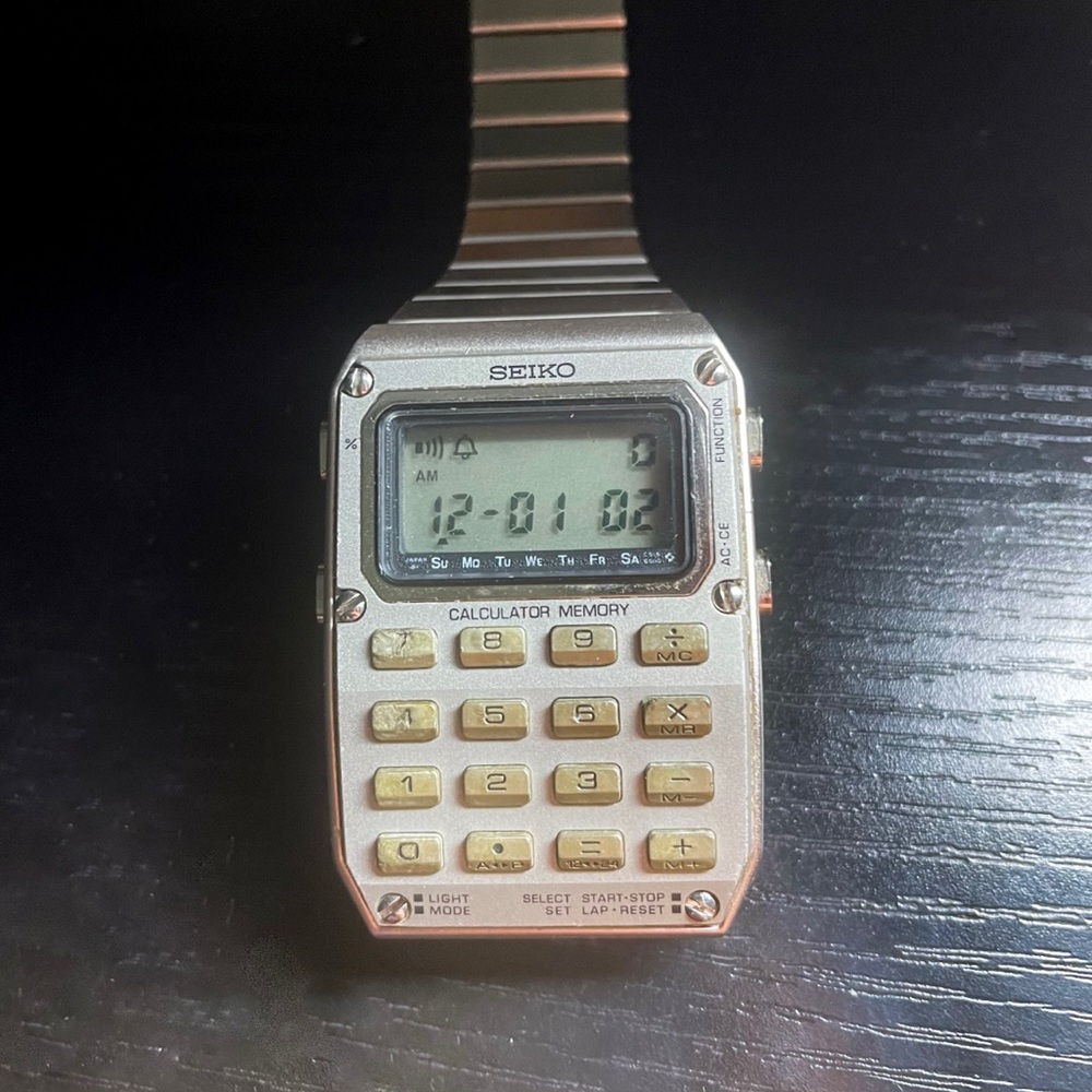 Seiko Calculator Watch